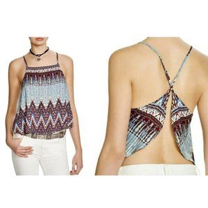 Free People Intimately Sundazed Camisole Strappy Tank Top Small Open Back